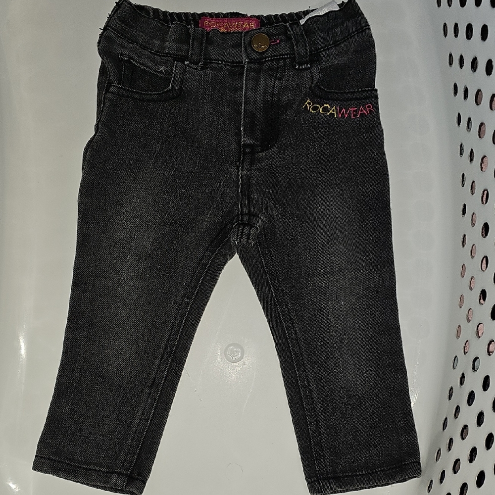 Rocawear Baby Girl Dark Gray Jeans